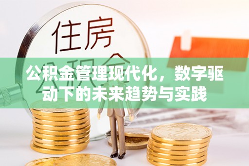 工农公积金管理现代化，数字驱动下的未来趋势与实践
