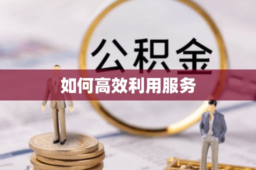 工农如何高效利用服务